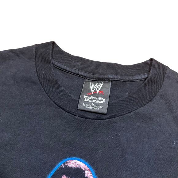Vintage WWE Undertaker Big Graphic Wrestling Double Sided T-Shirt L WWF - Picture 3 of 4
